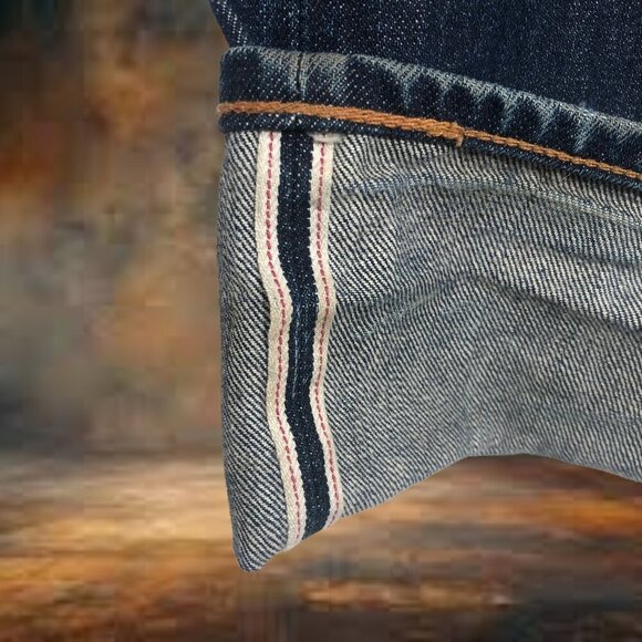 Men’s Vintage Selvedge Levis 505-0217 ,034 button - Picture 7 of 13